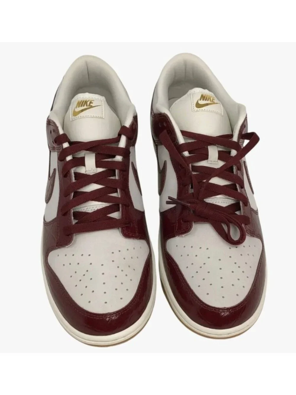 Nike Dunk Low LX Dark 'Team Red Croc' FJ2260-004 Size W 12.5 / M 11 NEW | RARE